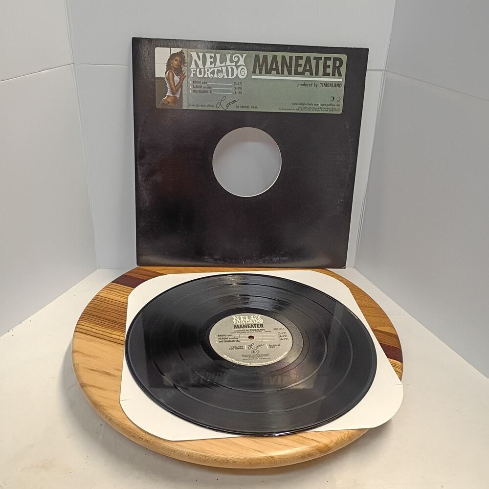 Maneater - Nelly Furtado 12" 3 Track Maxi-Single Promo 2006 Geffen Timbaland